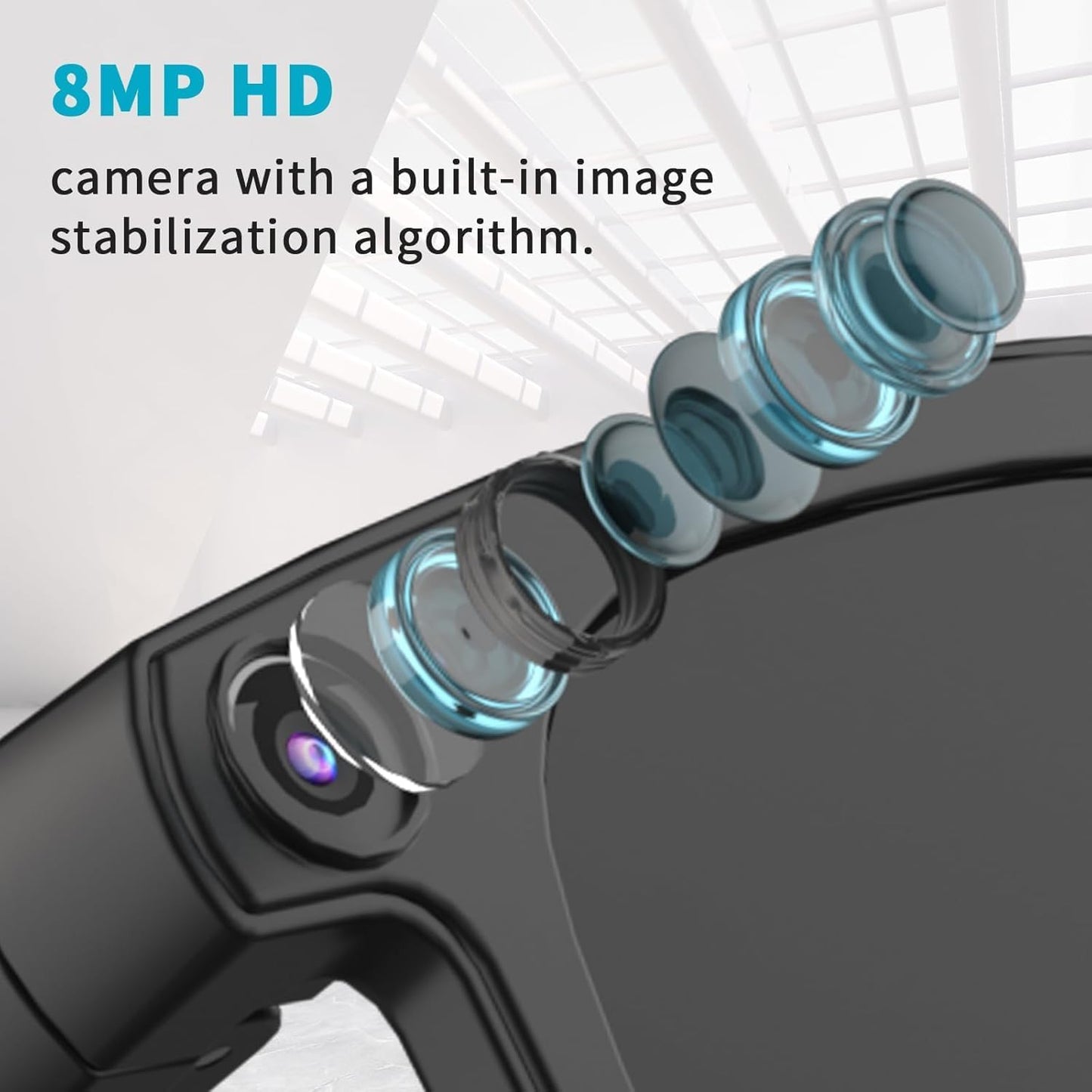AI Smart Glasses with Camera 4k Video Recording