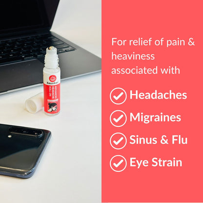 Advanced Headache Roll-on for Migraine (10ml)
